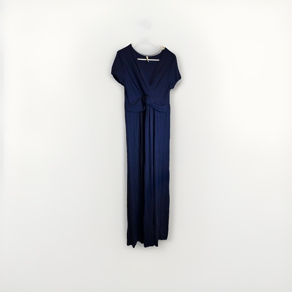 pink blush Dresses & Skirts - PinkBlush Women's Maternity Dress Size Medium Navy Blue